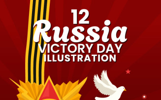 12 Russia Victory Day Illustration