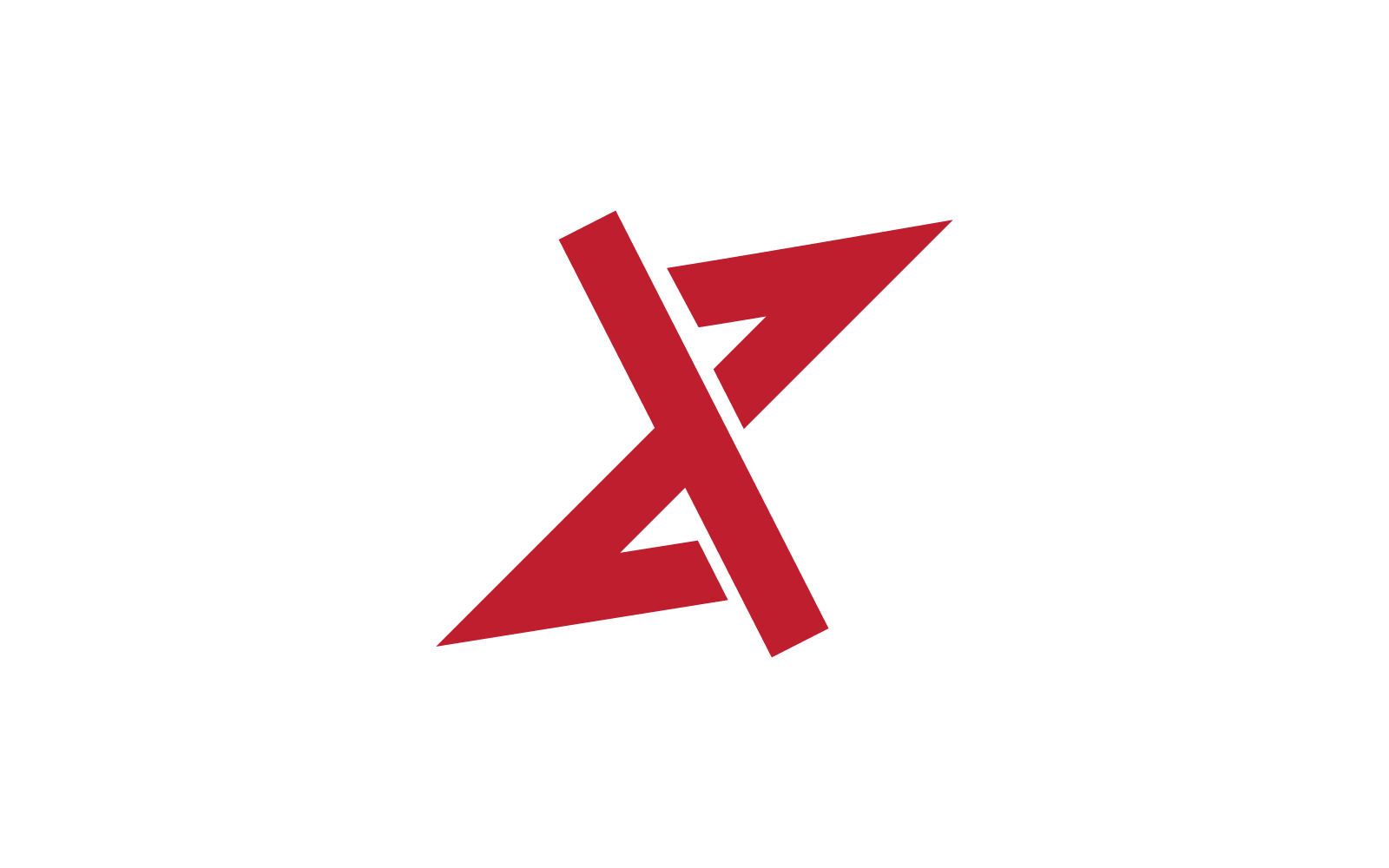 Diseño vectorial de plantilla de logotipo de letra XZ