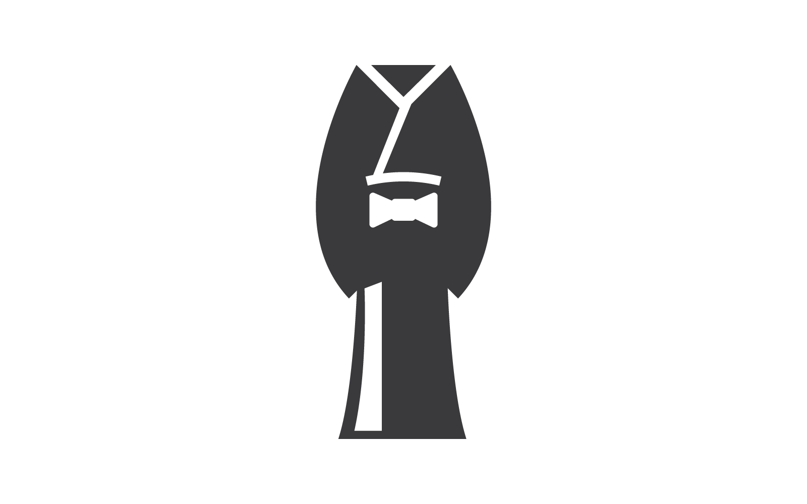 Kimono traditional style icon vector Logo Template