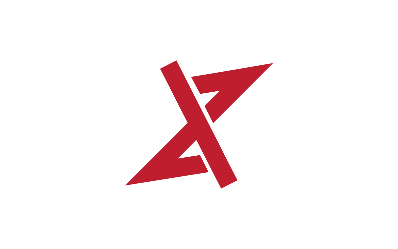 X Z  letter logo template vector design