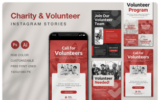 Charity & Volunteer Instagram Story