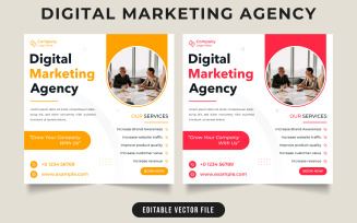 Corporate advertisement poster for marketing purpose only