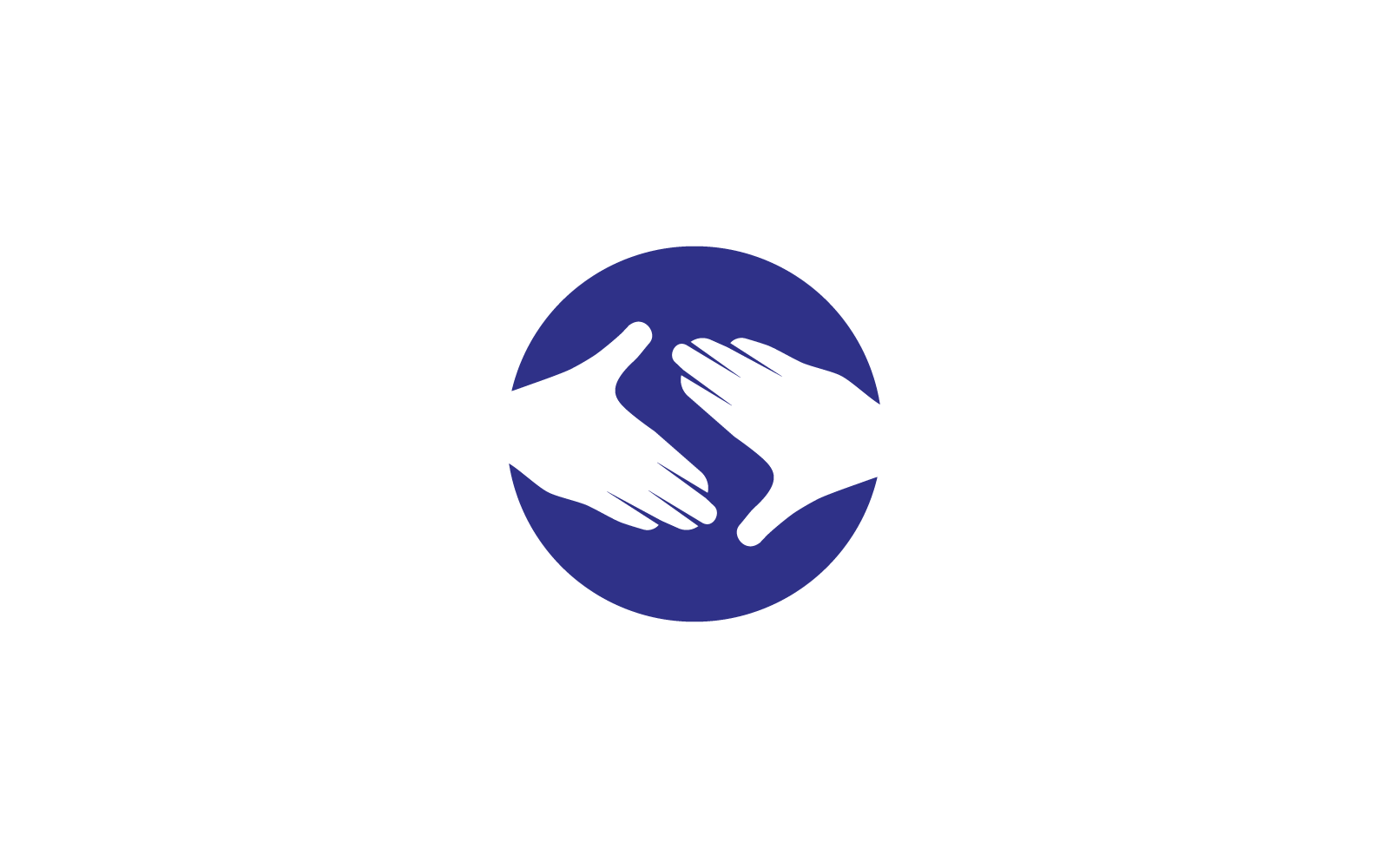 Hand care logo template vector icon design