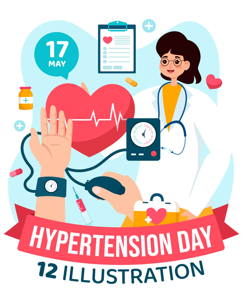 Template #385399 Hypertension Day Webdesign Template - Logo template Preview