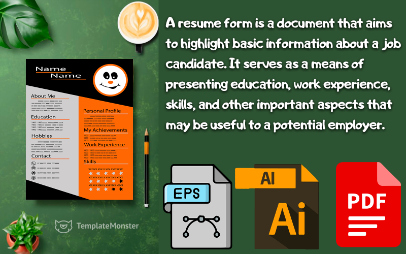 Resume 3: Job Candidate's Qualifications, Education, Work Experience and Skills Resume Template