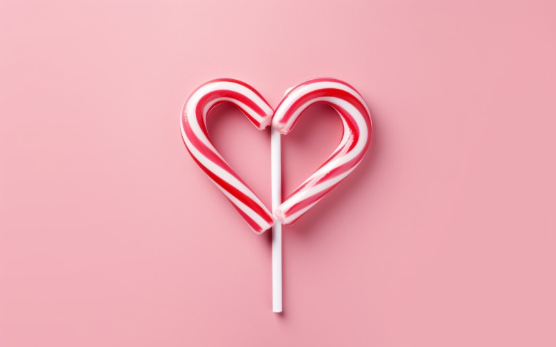 Candy Hearts Valentine day illustration 05 Illustration