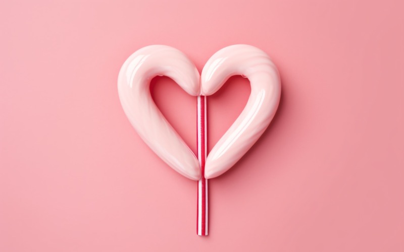 Candy Hearts Valentine day illustration 07 Illustration