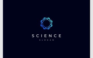 Atom Science Chemistry Chemical Logo