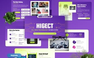 Higect - Tehcnology Keynote Templates