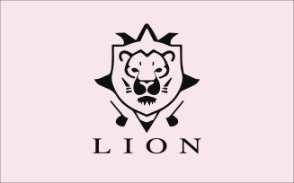 Lion Logo Design Template V15
