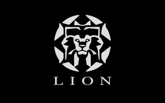 Lion Logo Design Template V16