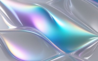 Abstract Colorful Hologram Wallpaper Background