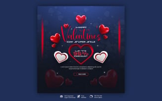 Valentine Day Social Media Template