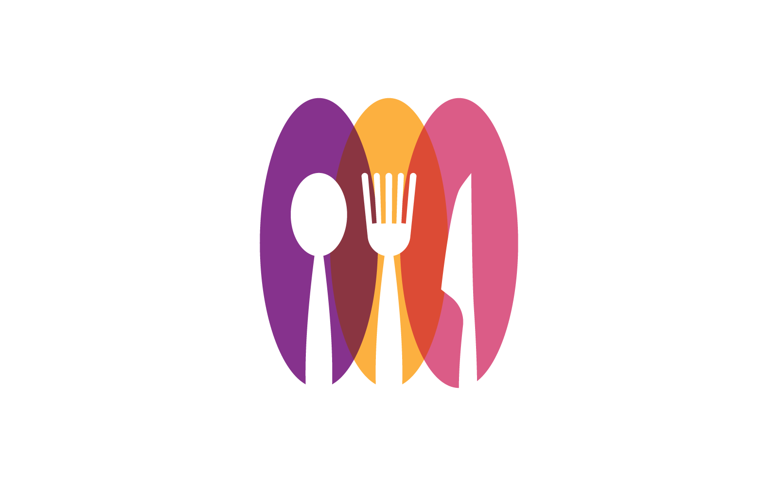 fork and spoon logo icon vector design template