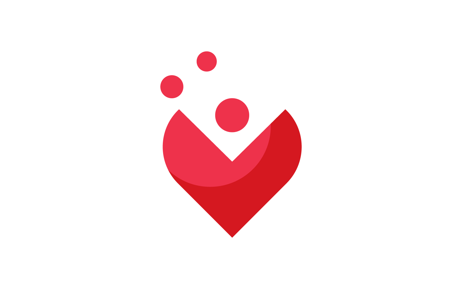 Love logo vector illustration design template
