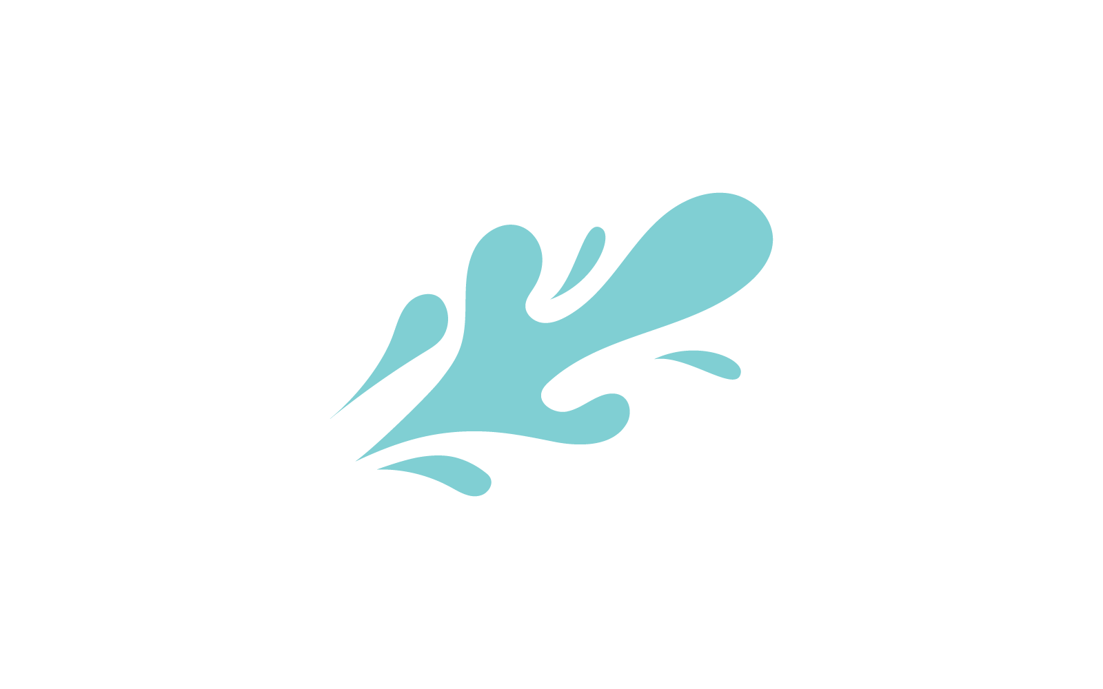 Water splash illustration vector icon template Logo Template