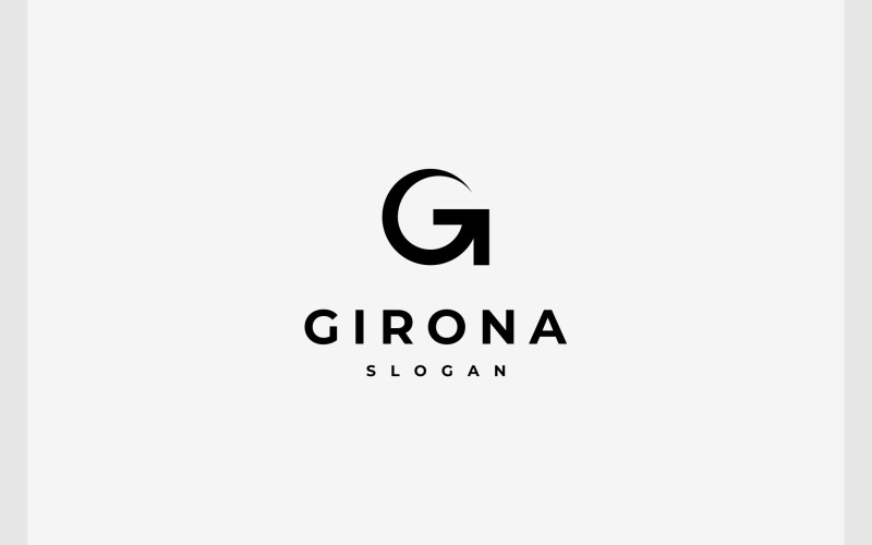 Letter G Arrow Up Success Logo Logo Template