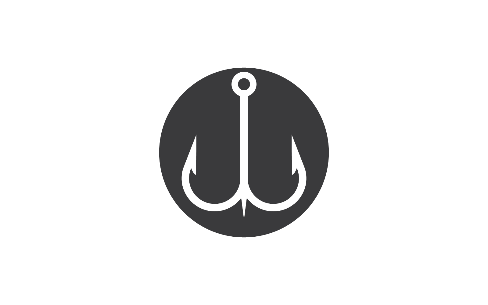 Lure icon vector design illustration Logo Template