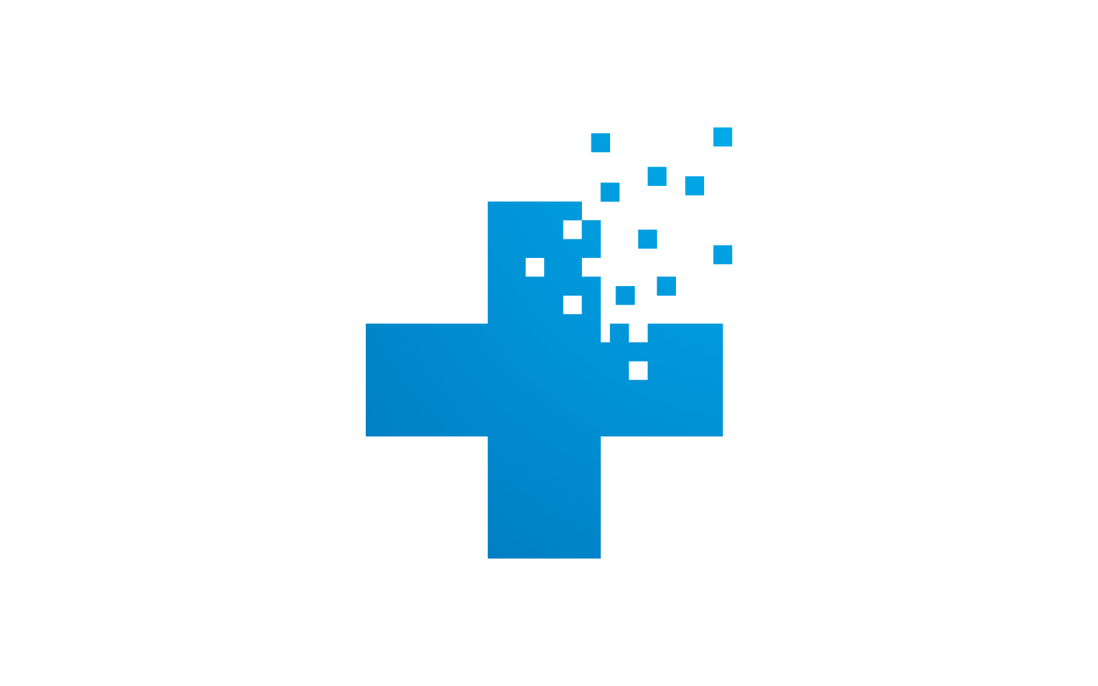 Medical Cross illustration Logo template vector flat design