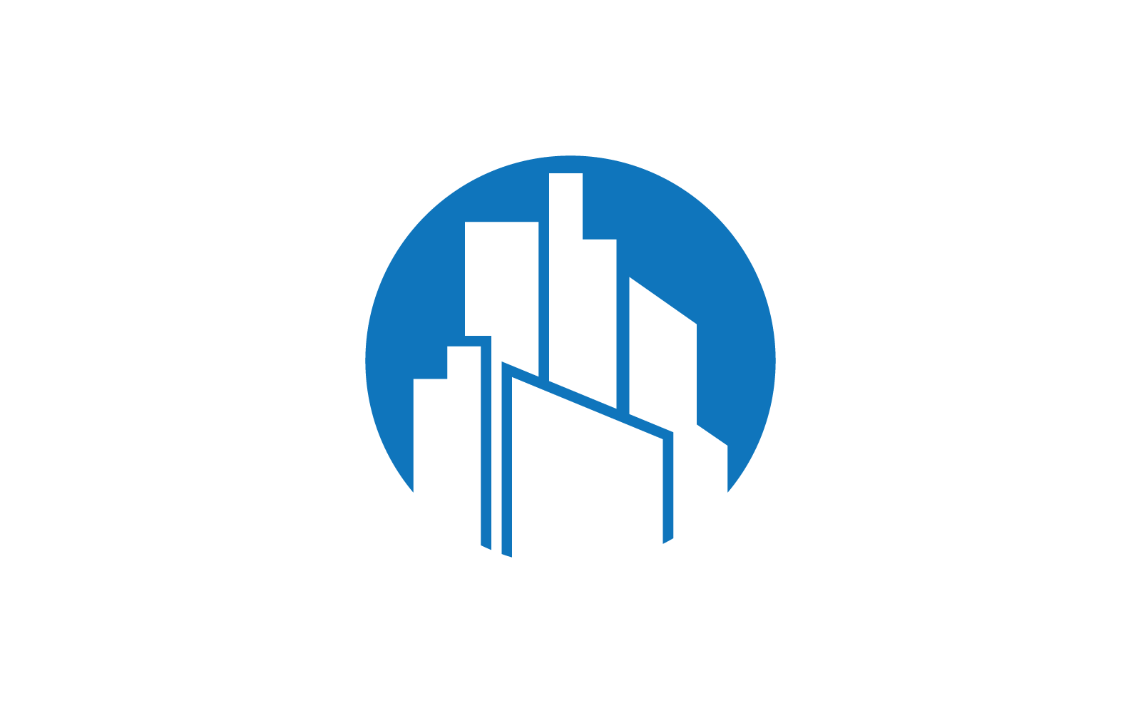 Modern City skyline vector illustration template design Logo Template