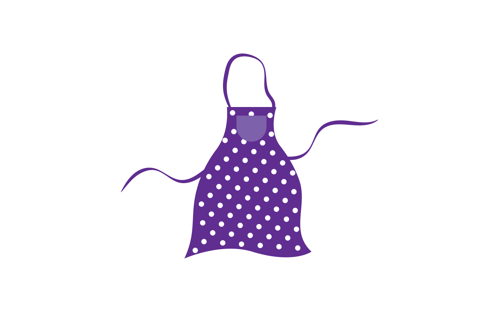 Apron logo icon vector illustration design TemplateMonster