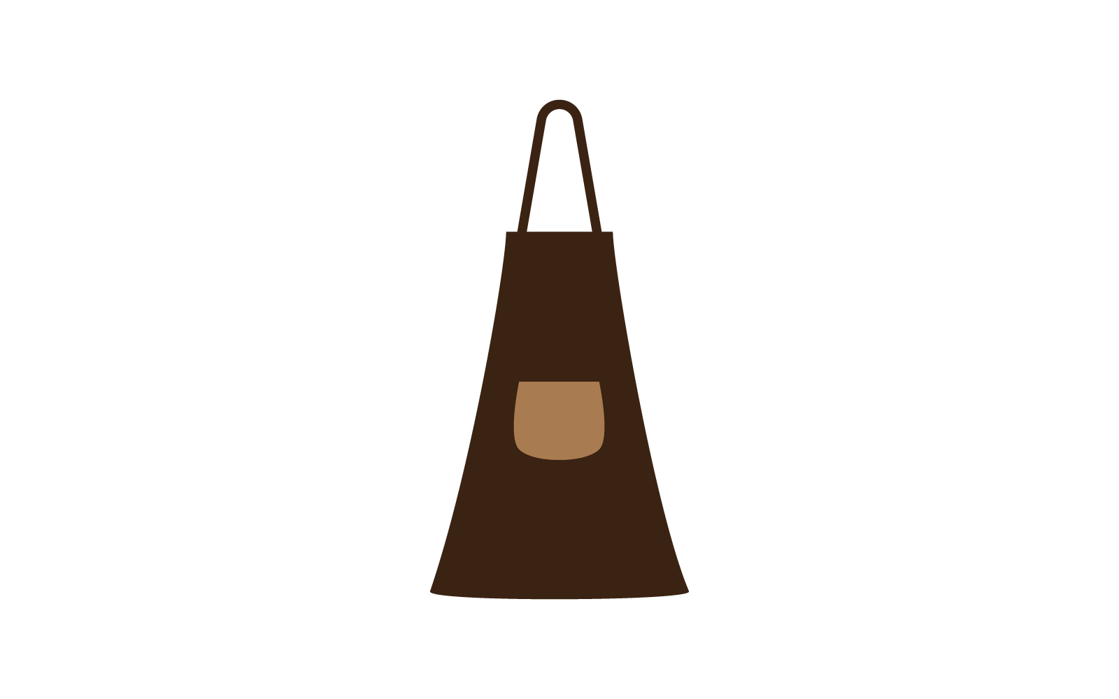 Apron logo icon vector illustration flat design