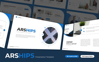 Arship - Annual Report Google Slides Template