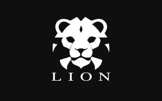 Lion Logo Design Template V19