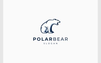 Polar Bear Arctic Wildlife Animal Logo