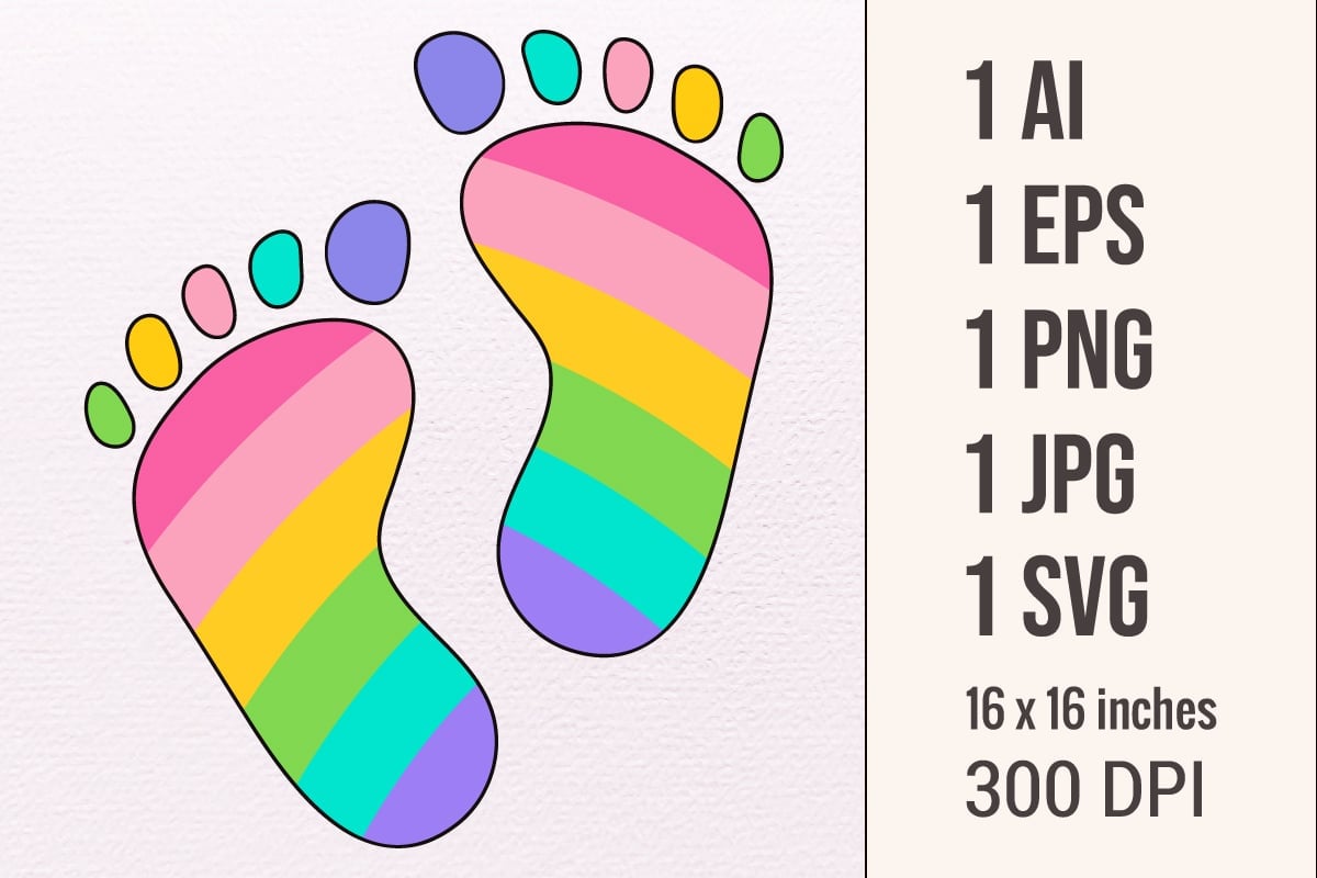 Template #386270 Footprint Baby Webdesign Template - Logo template Preview