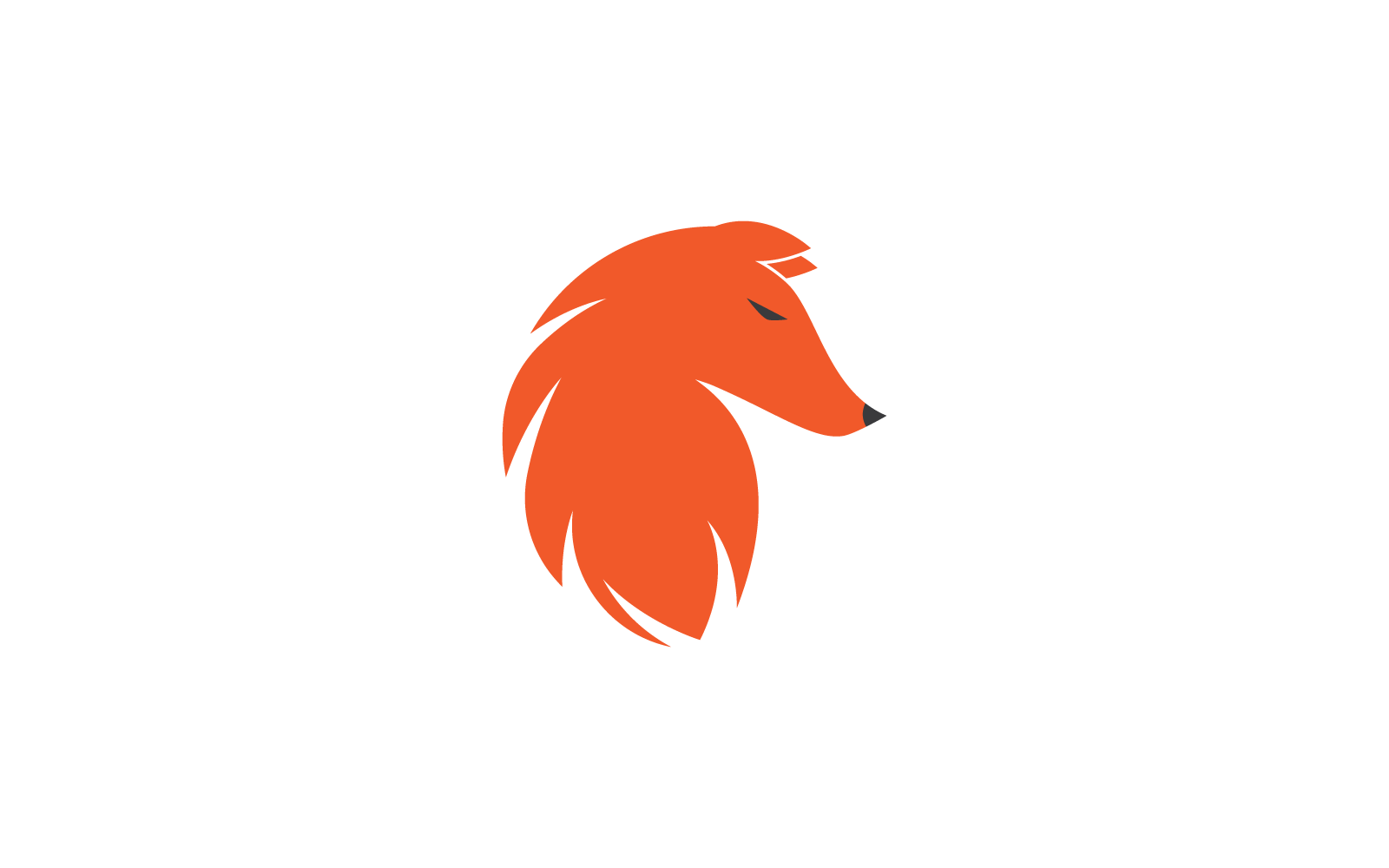Fox logo illustration vector design template