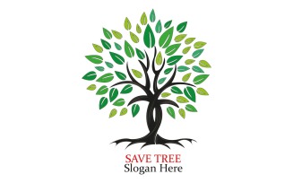 Tree logo tamplate ,Brand identity,logo maker