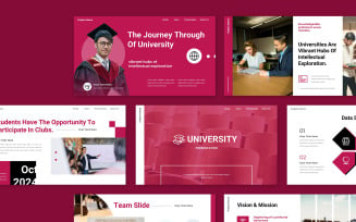 University College Academic Program Presentation Google Slides Template
