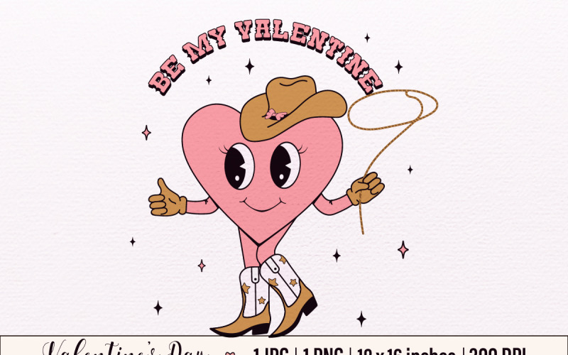 Y2k,Retro Happy Valentines Day,Valentine Heart PNG Illustration