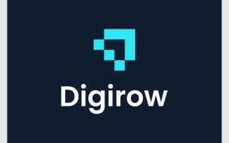Arrow Data Pixel Digital Startup Logo