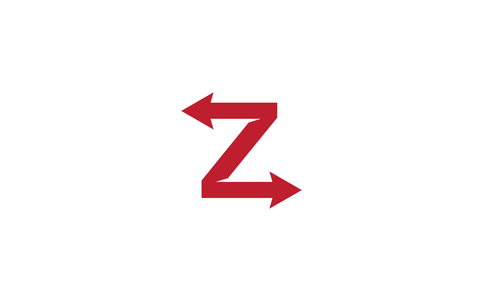 Arrow initial letter technology design vector template Logo Template