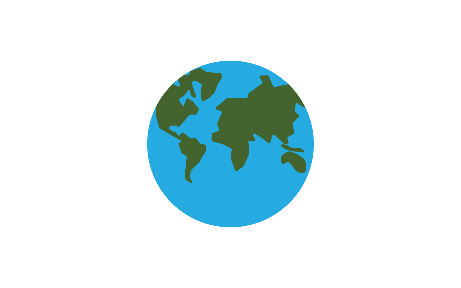 Wereldkaart illustratie vector ontwerp
