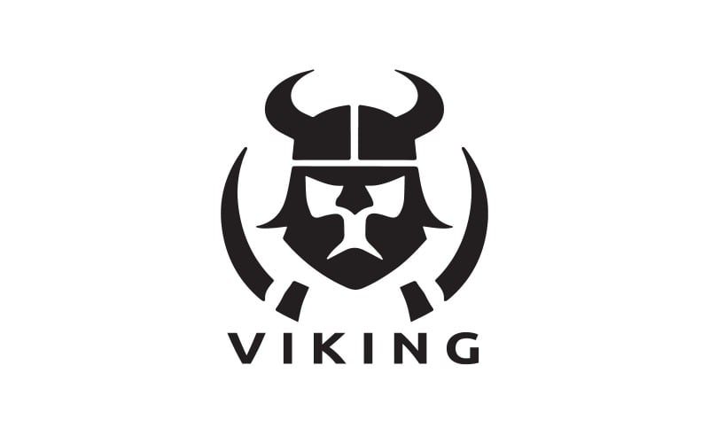 Viking Logo Design Template V13 Logo Template