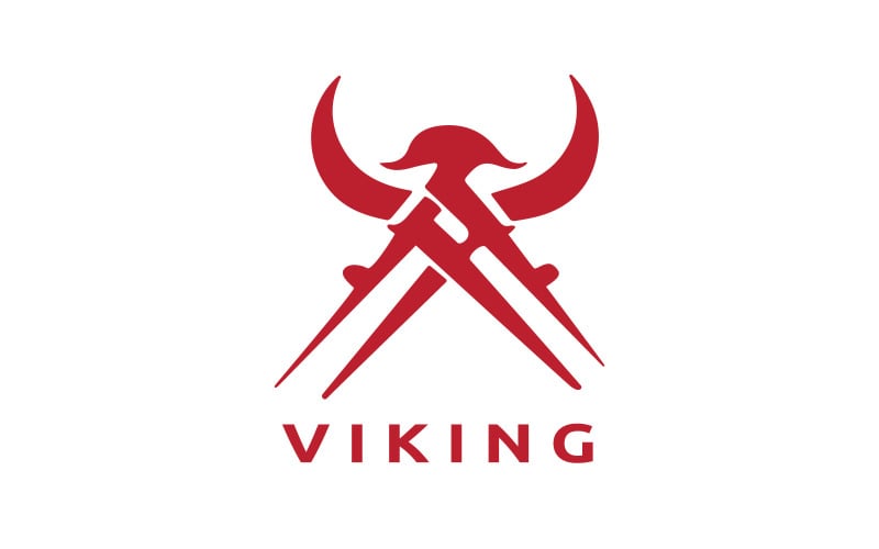 Viking Logo Design Template V1 Logo Template