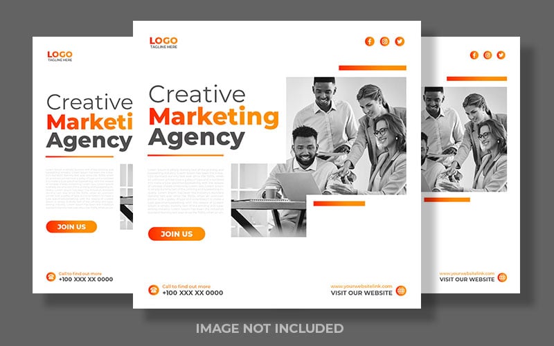 Template #386507 Marketing Trendy Webdesign Template - Logo template Preview