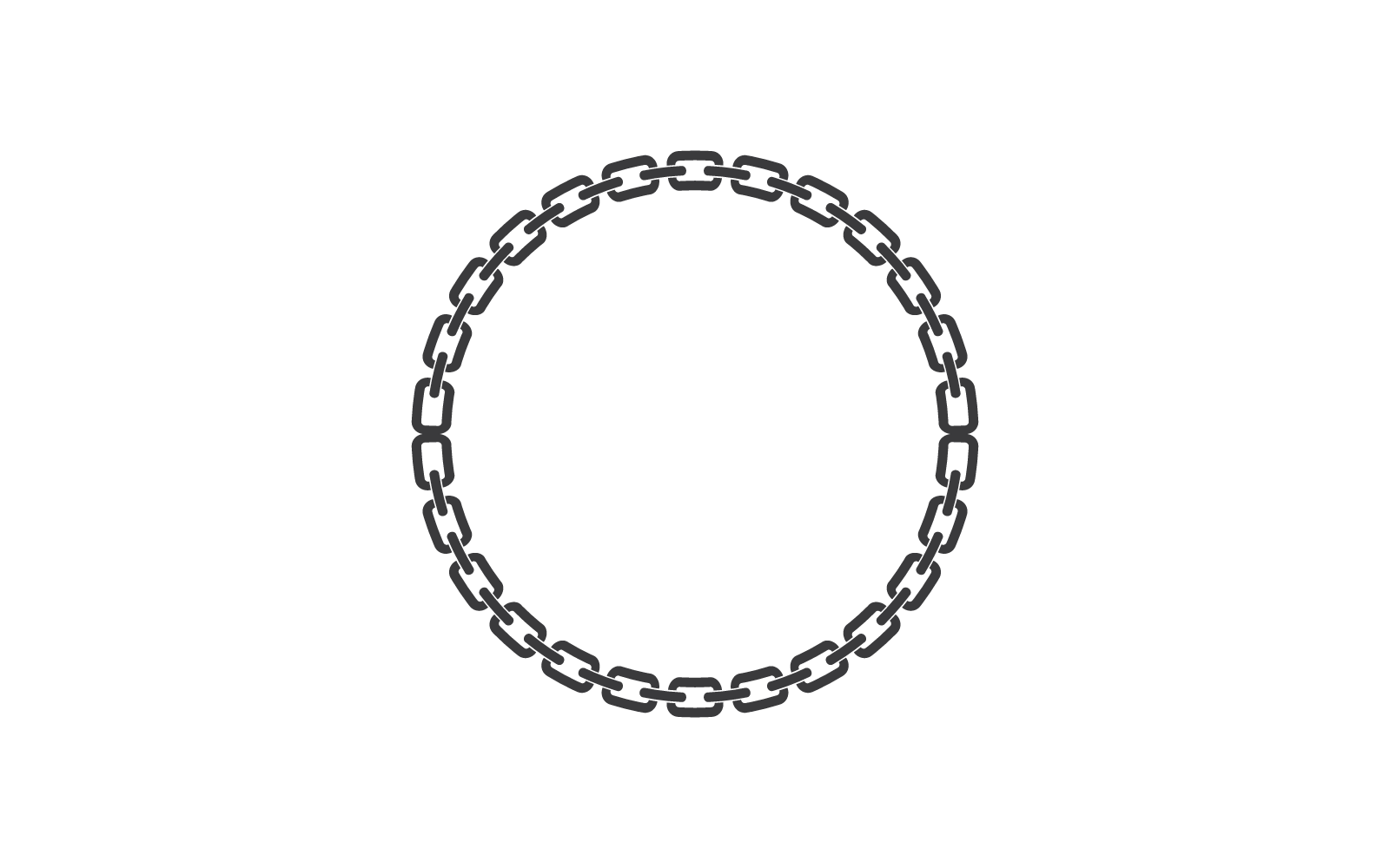 Chain logo vector design illustration