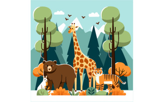 World Wildlife Day Nature Environment Illustration