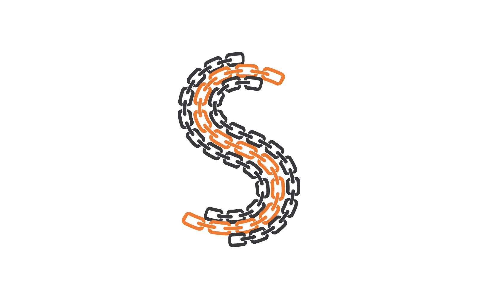 Chain logo vector design illustration template Logo Template