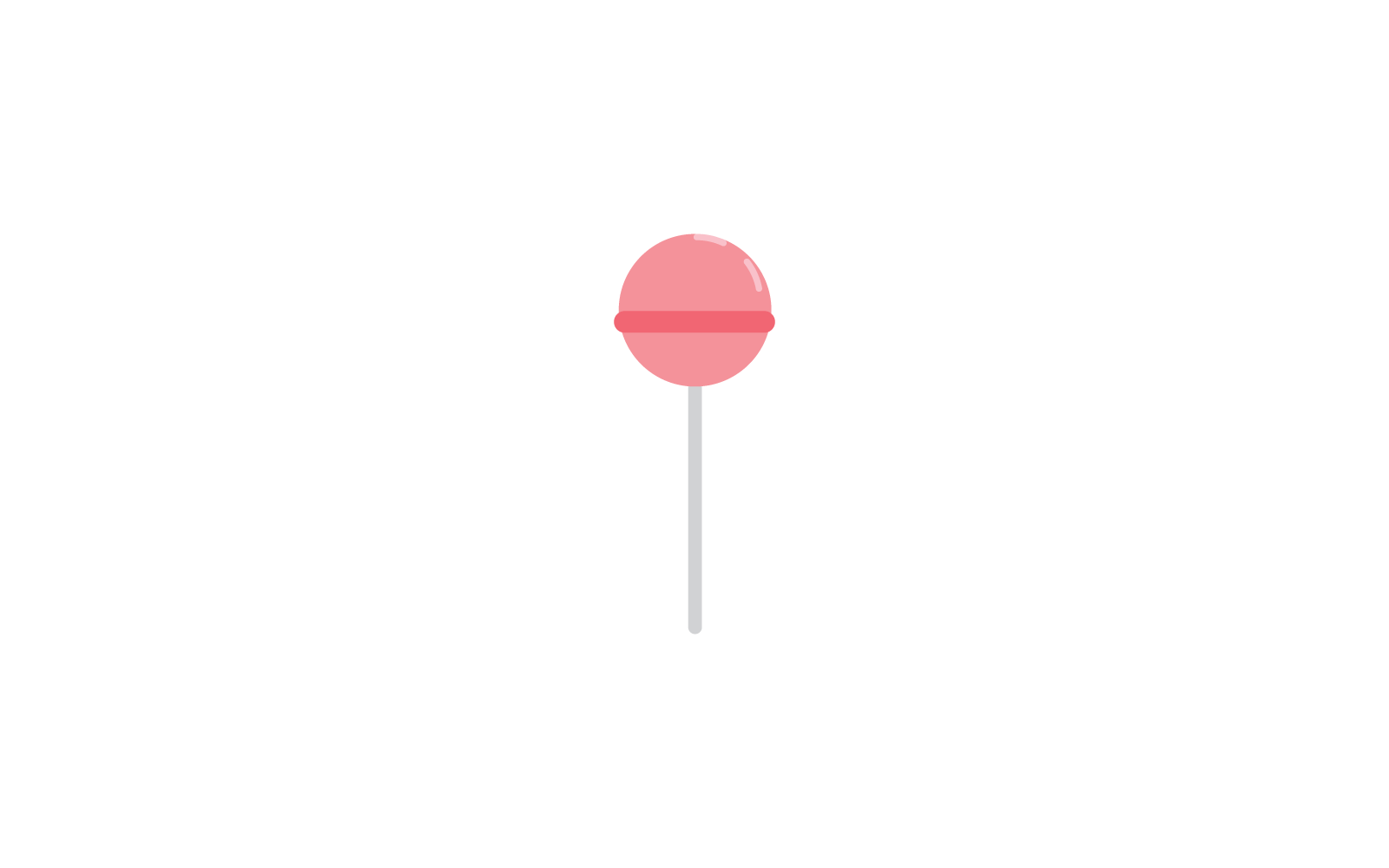 Modèle de conception vectoriel d'illustration d'icône de bonbon sucré