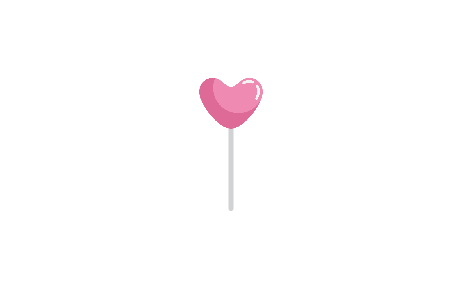 Sweet Candy icon illustration vector flat design template Logo Template