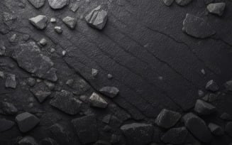 Abstract Grunge Dark Grey Stone Texture design