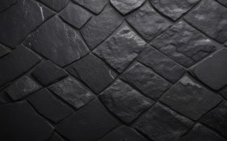 Abstract Grunge Dark Grey Stone Texture