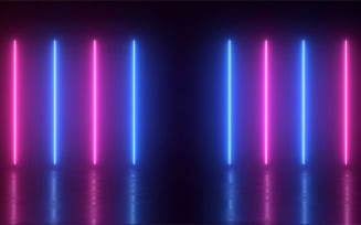 Abstract Neon effect light Background design