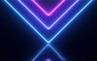 Abstract Neon effect line Background