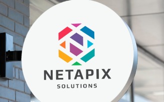 Netapix Letter N Logo Template